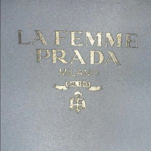 PRADA LA FEMME COSMETIC BAG